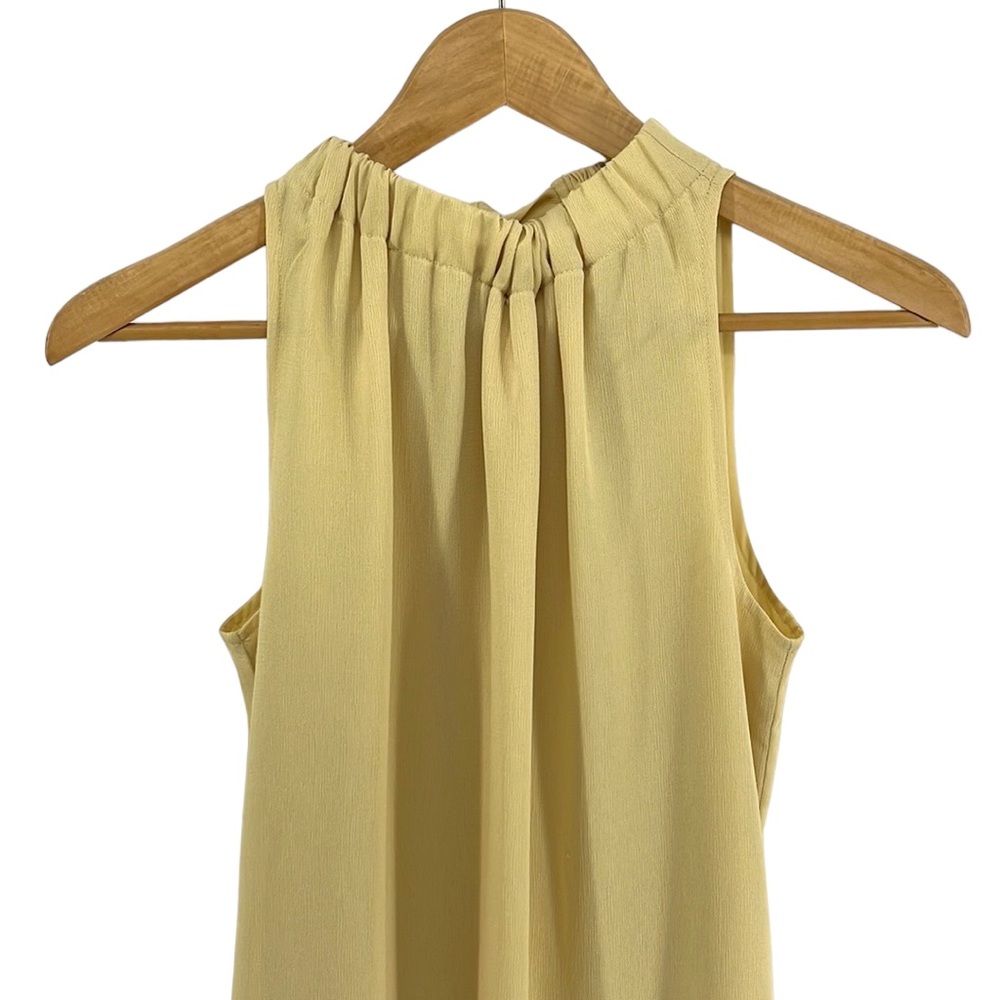 NWT Prologue Pale Yellow Sleeveless Dress - Picture 9 of 13